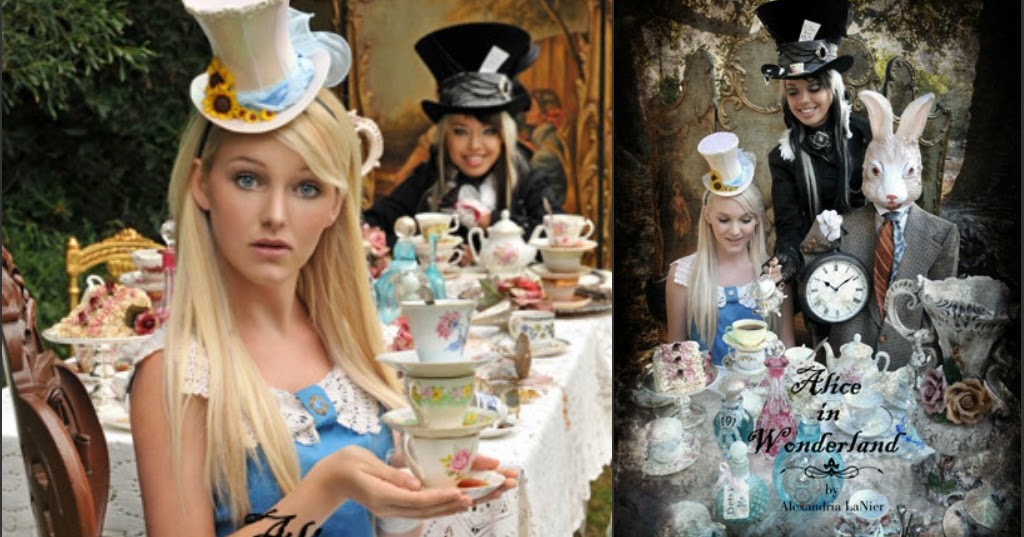 Alice In Wonderland Tea Party, High Fashion Concept