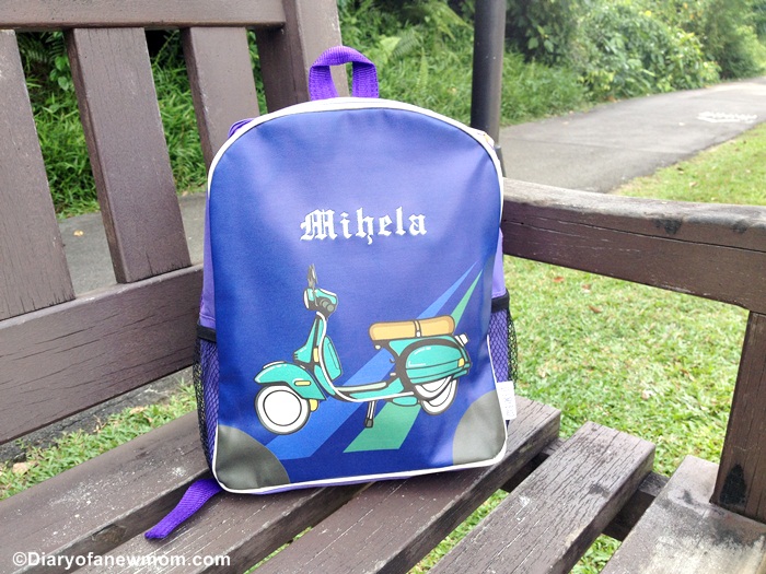Personalized bags for kids from It’s My Bag 
