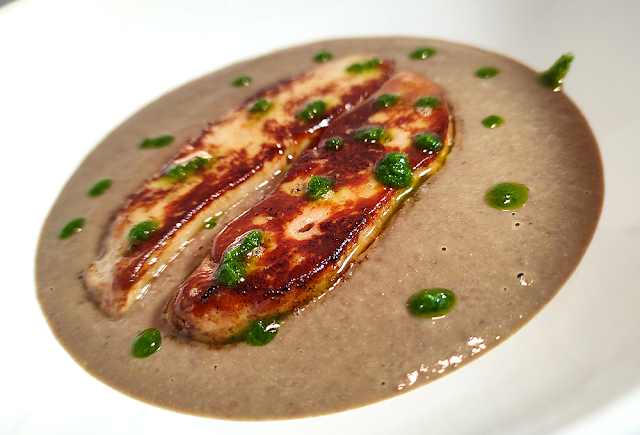 RECETA CREMA DE LENTEJAS CON FOIE