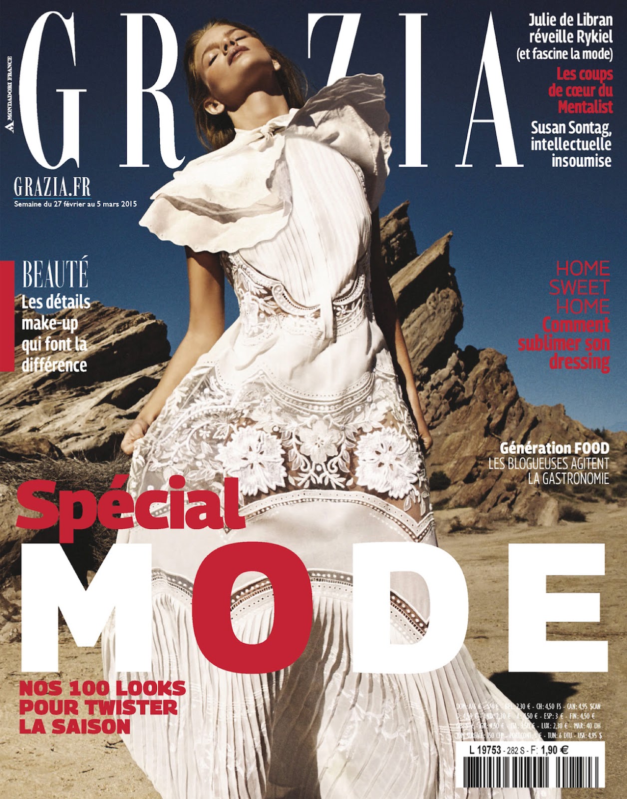 marloes horst by vanmossevelde+n for grazia france 27th february 2015 ...