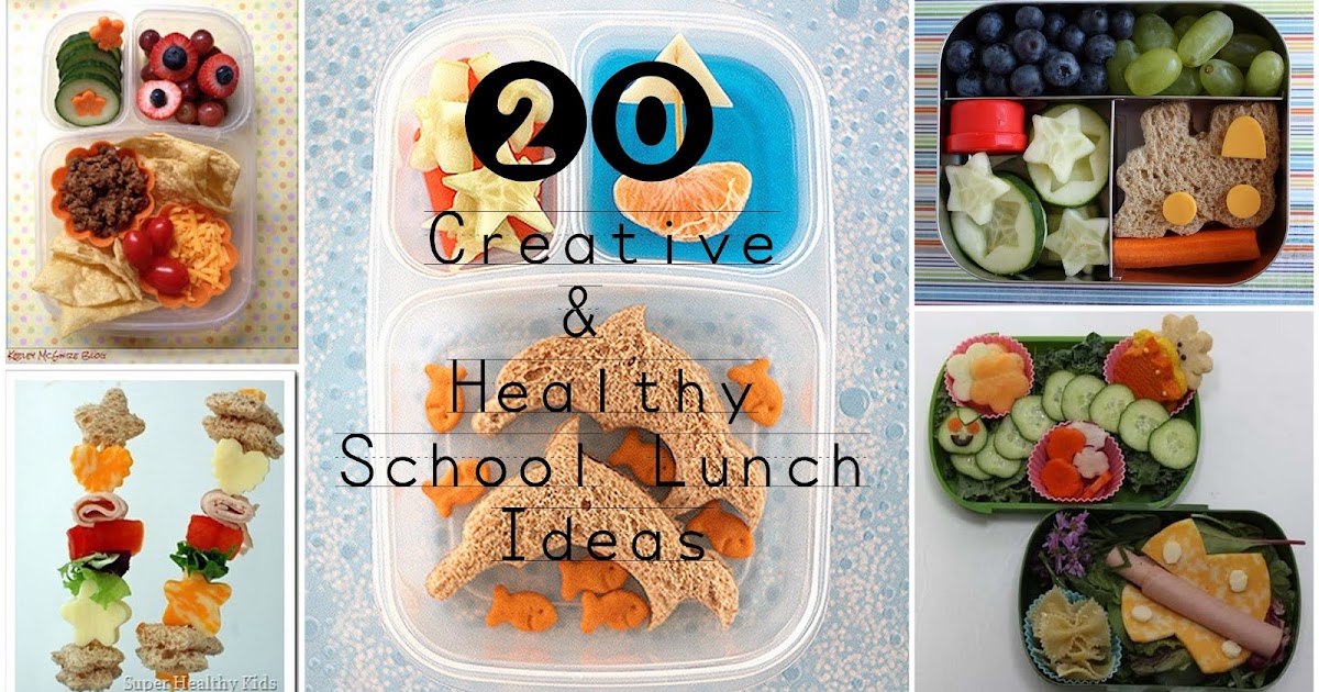 I Dig Pinterest: 20 Creative & Mostly Healthy School Lunch Ideas