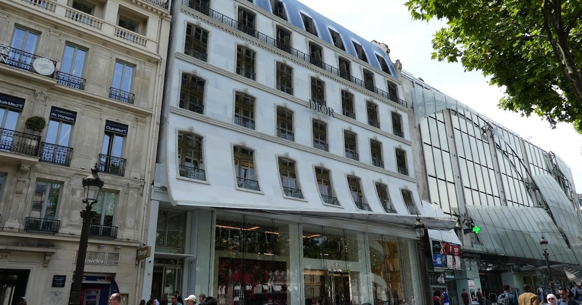 Paris-bise-art : Dior - Champs-Elysées