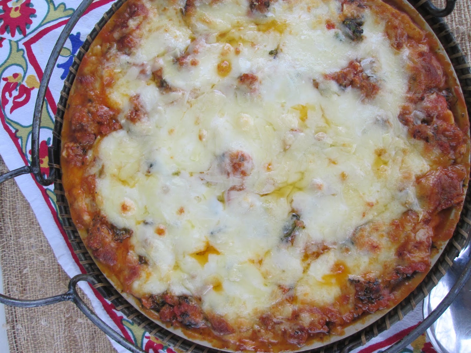 Stirring the Pot Spicy OneSkillet Lasagna