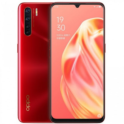 صورة جوال اوبو F15 بلون أحمر Oppo-F15-Mobile