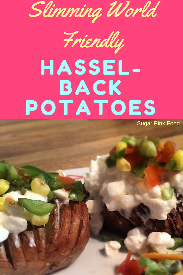 Hasselback Potatoes Slimming World Sugar Pink Food Healthy
