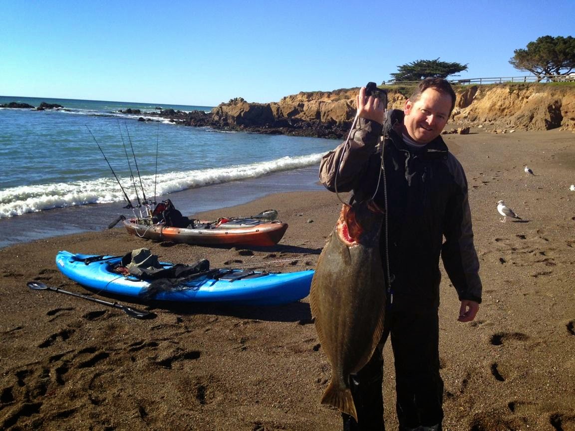 Estero Bay Kayak Fishing New Years Eve 2014...Wind, Halibut, and a