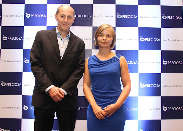 Mr.Lubos Petrzlka (Sales Director) & Ms. Karolina Jonasovs- (Marketing Manager), Preciosa Mr.Lubos Petrzlka (Sales Director) & Ms. Karolina Jonasovs- (Marketing Manager), Preciosa