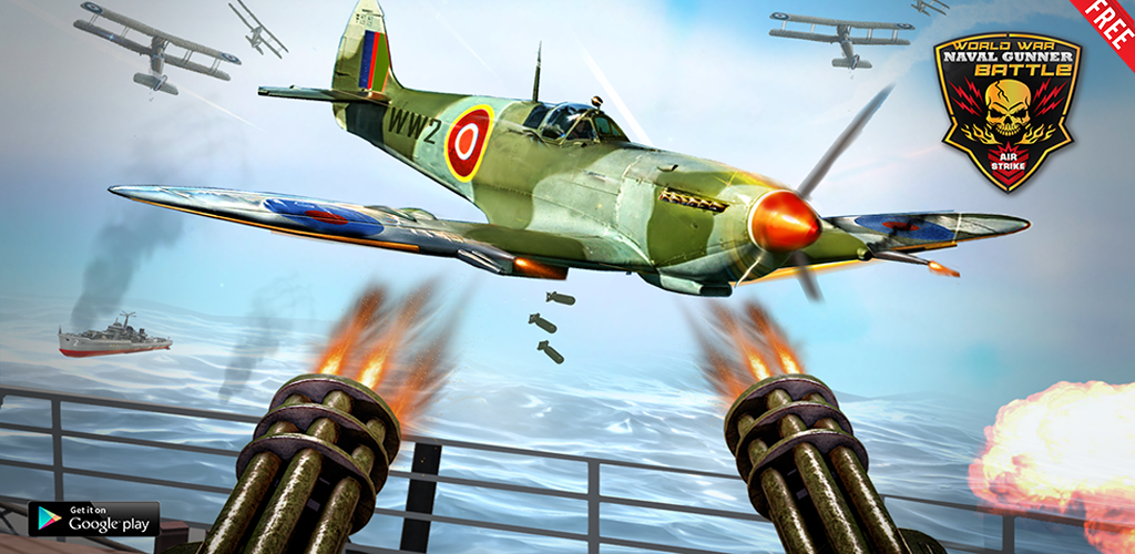 Download Airplane Fighting WW2 Survival Air Shooting Games v1.3 APK MOD