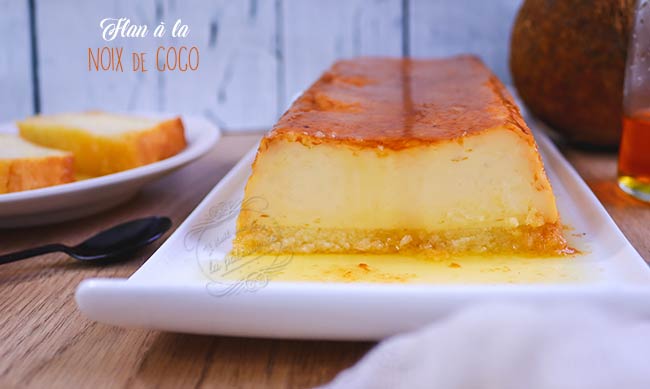 Flan A La Noix De Coco Il Etait Une Fois La Patisserie