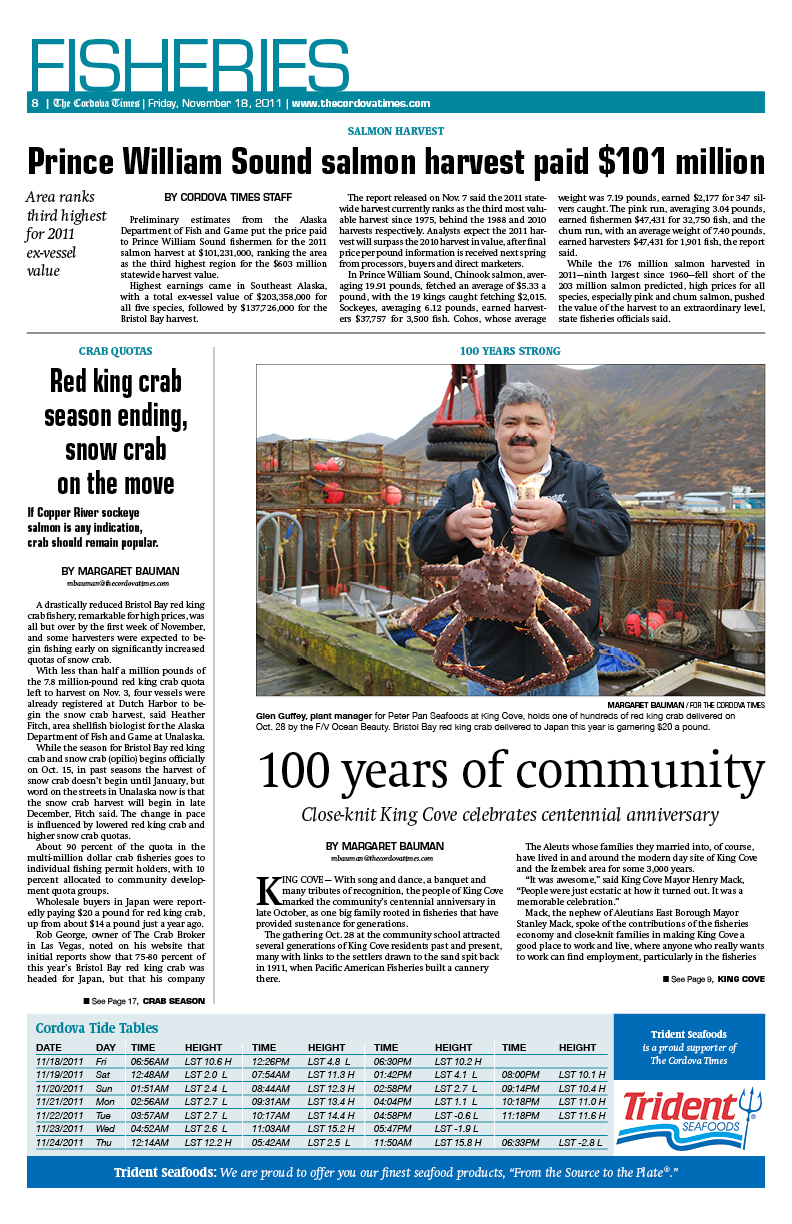 Chic 907 A whole new look for The Cordova Times