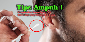 Tips Ampuh ! Cara Mengeluarkan Kapas Cotton Bud dari Telinga yang Tertinggal di Dalam
