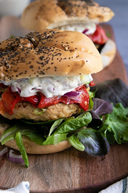 alt="burger,foods,Mediterranean Turkey Burgers ,food recipes,recipes,yummy,delicious"