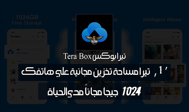 كيفية الحصول على 1 تيرا بايت مساحة تخزين مجانيه علي هاتفك terabox