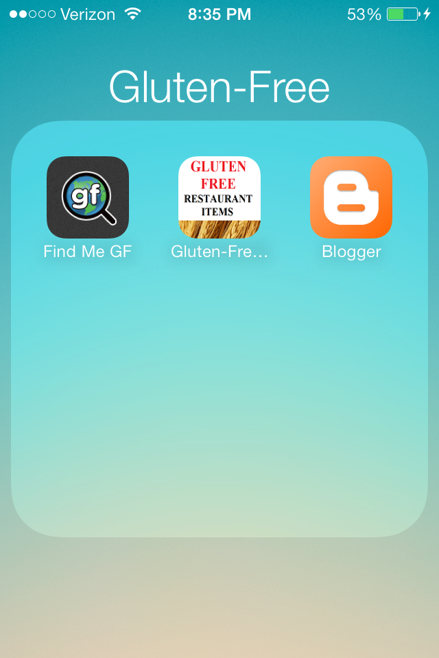 Eat Without Gluten: Gluten Free Apps?