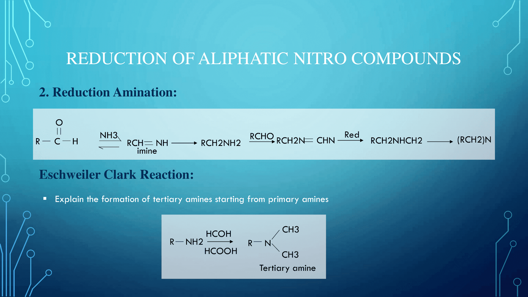 Reduction of Nitro Compounds
