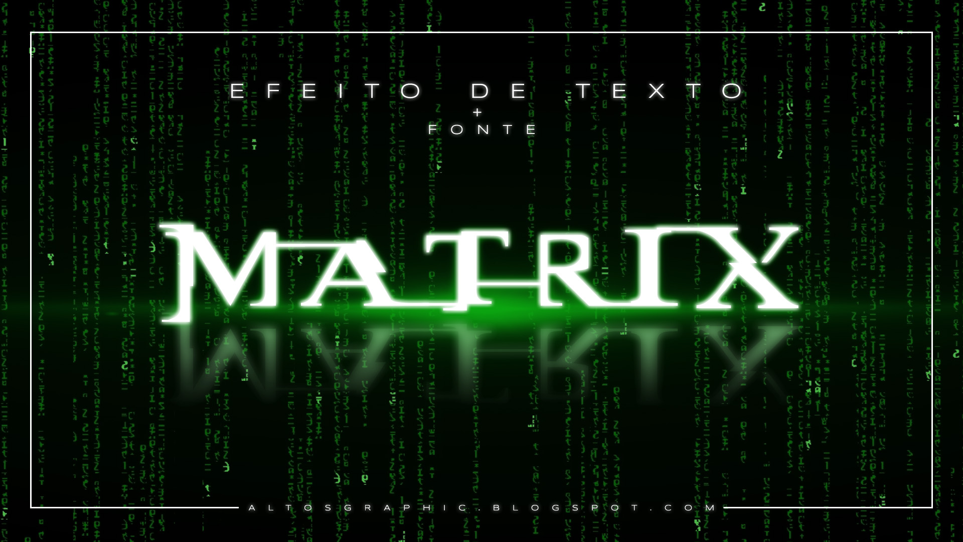 Matrix Logo PSD Altos Graphic