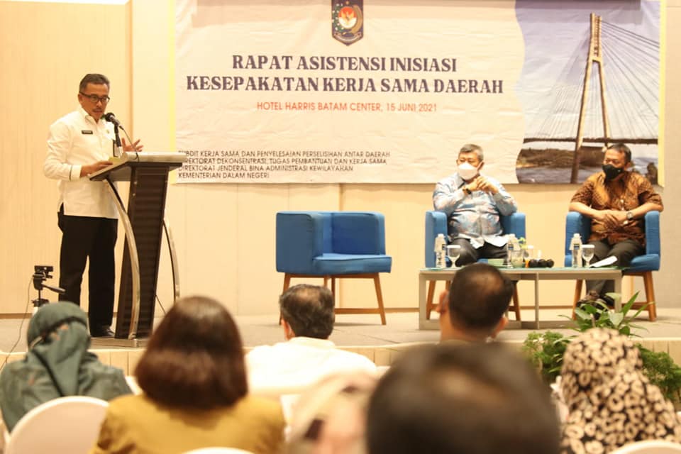 Hadiri Rapat Asistensi Inisiasi Kesepakatan Kerja Sama Daerah, Ini Pesan Yang Disampaikan jefridin