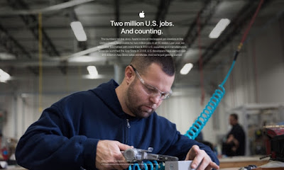 Apple Touts 2 Million Jobs Created in the United States