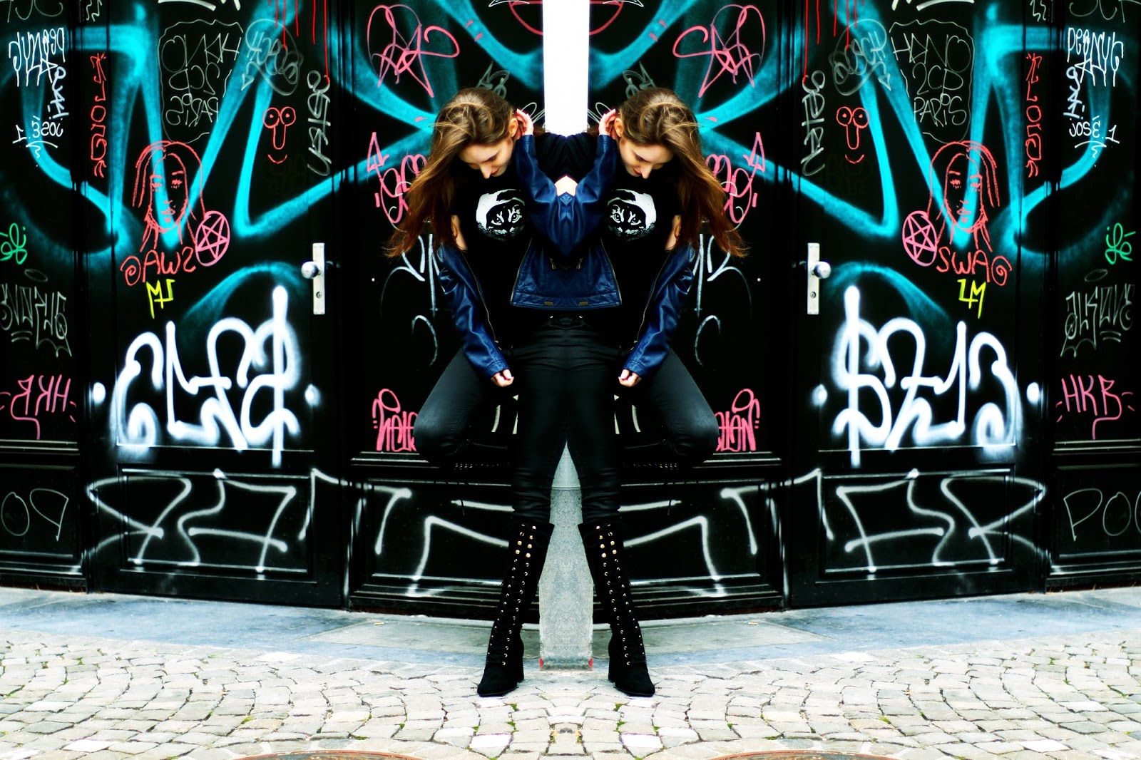 swiss fashion blogger crop top how to wear cold fall