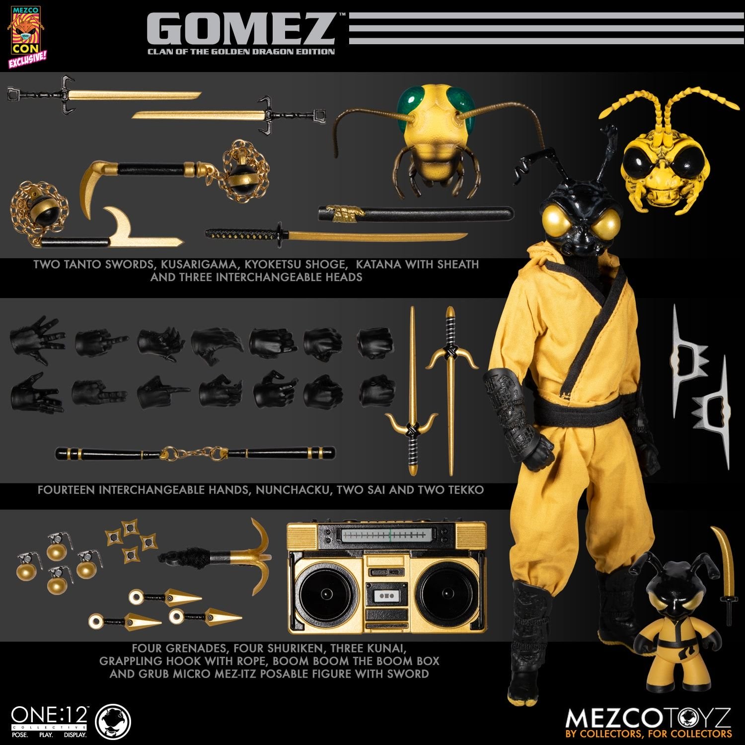 mezco gomez figure