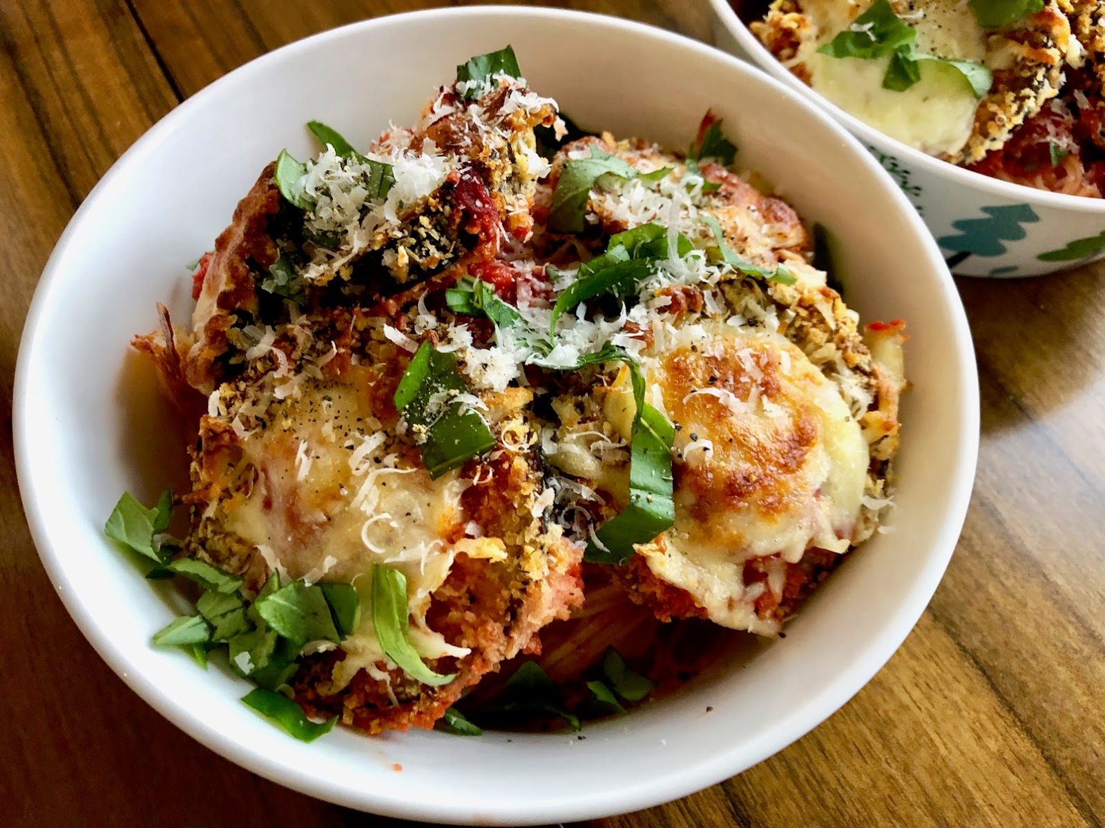 First Eggplant Parmesan in England