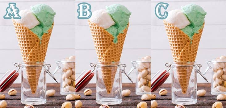 spot quiz cream ice answers difference different flavor taste options acquired pistachio