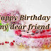 happy birthday wishes message for friend