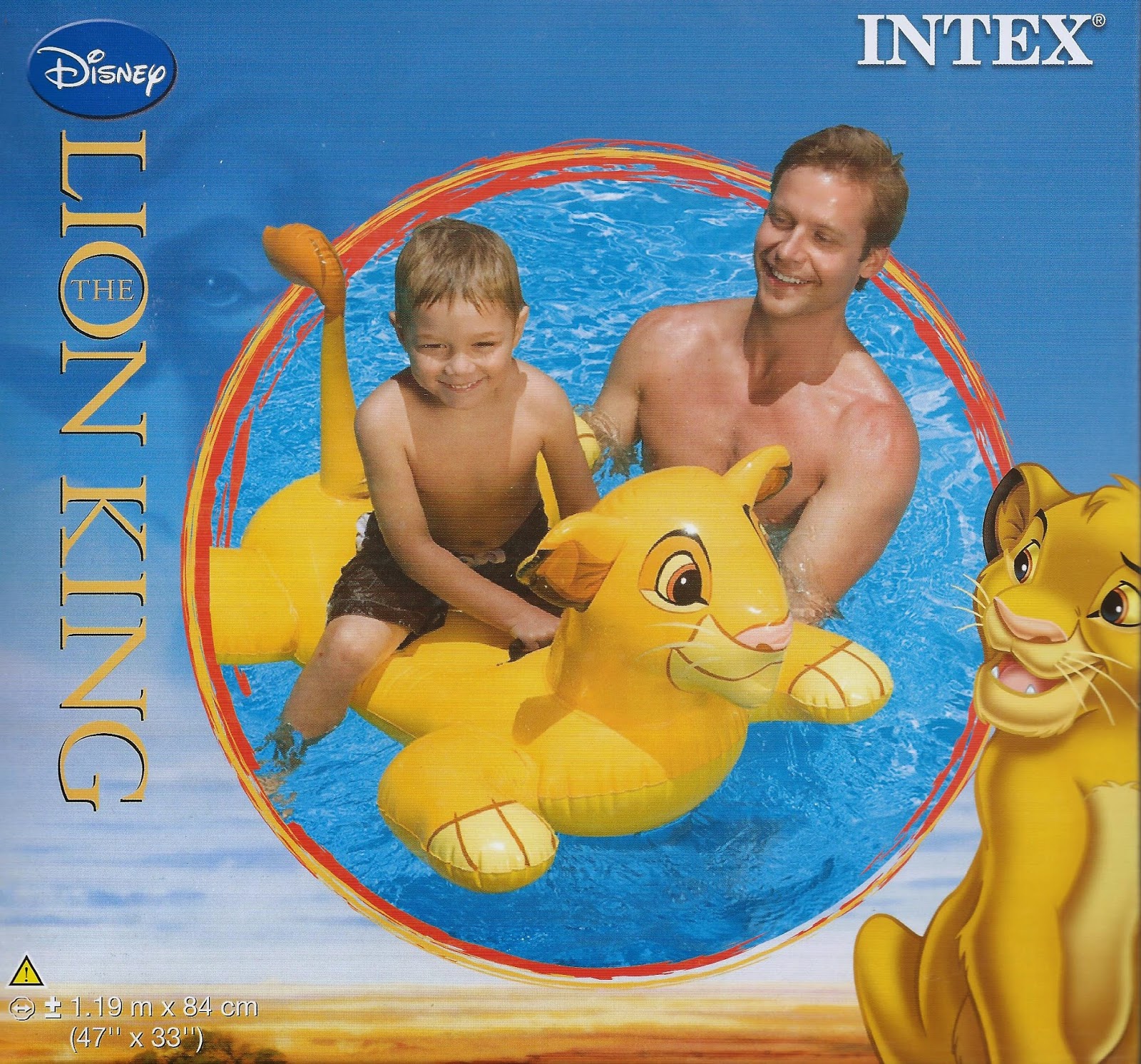 Intex Disney The Lion King Simba Animal Ride-on (AA05 ...