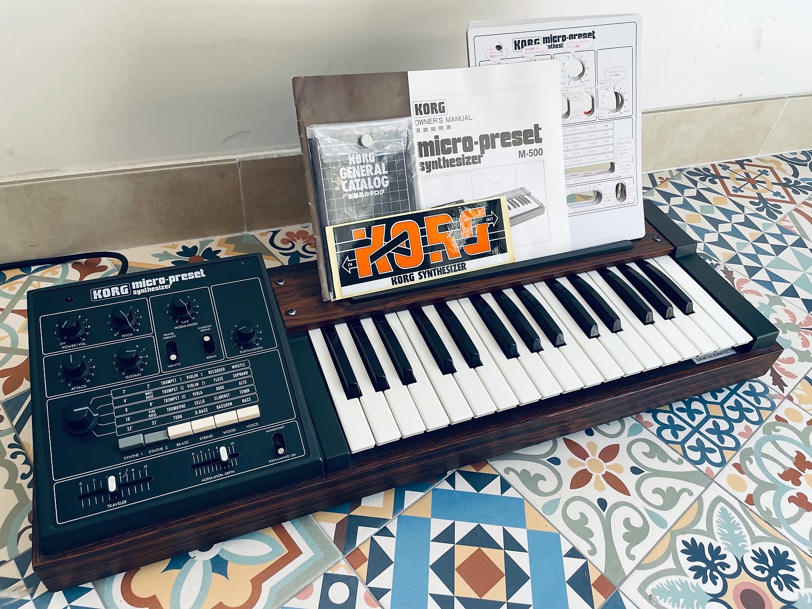 MATRIXSYNTH Korg Micro Preset M 500 SN 790306 w Extras