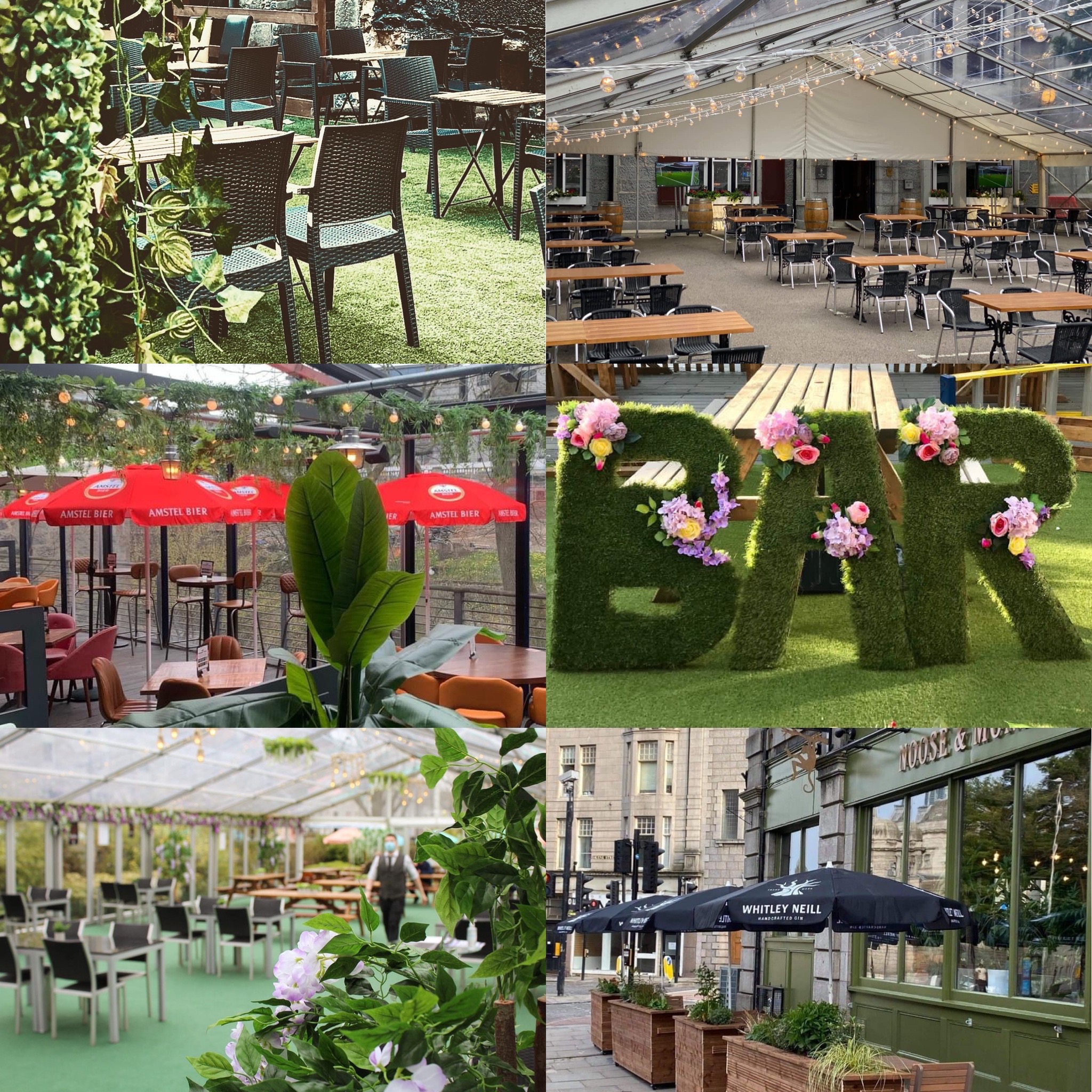 Aberdeen City Centre Beer Gardens Foodie Quine Edible Scottish