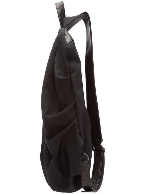Fusion Of Effects: Object of Desire: Yohji Yamamoto Black Draped Backpack