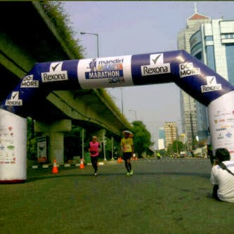 Balon Gate Rexona Mandiri Jakarta Marathon