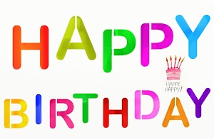 Best free happy birthday text art images | Wish Happy birthday text with images 