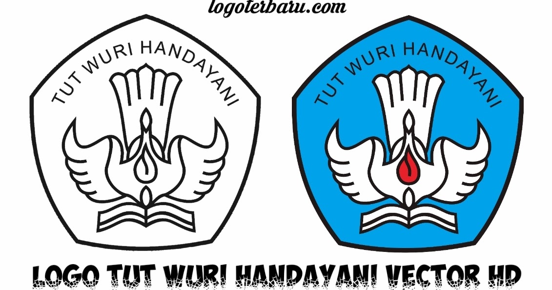 Logo Tut Wuri Handayani Hitam Putih