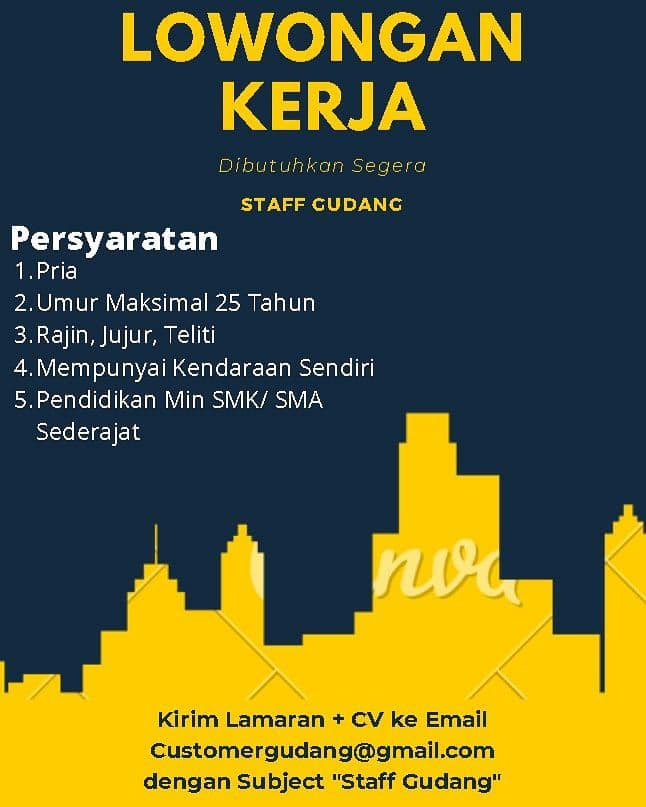 Lowongan Kerja Pt Gaiaboga Maisha Nusajawa Bandung Juni 2021 Info Loker Bandung 2021