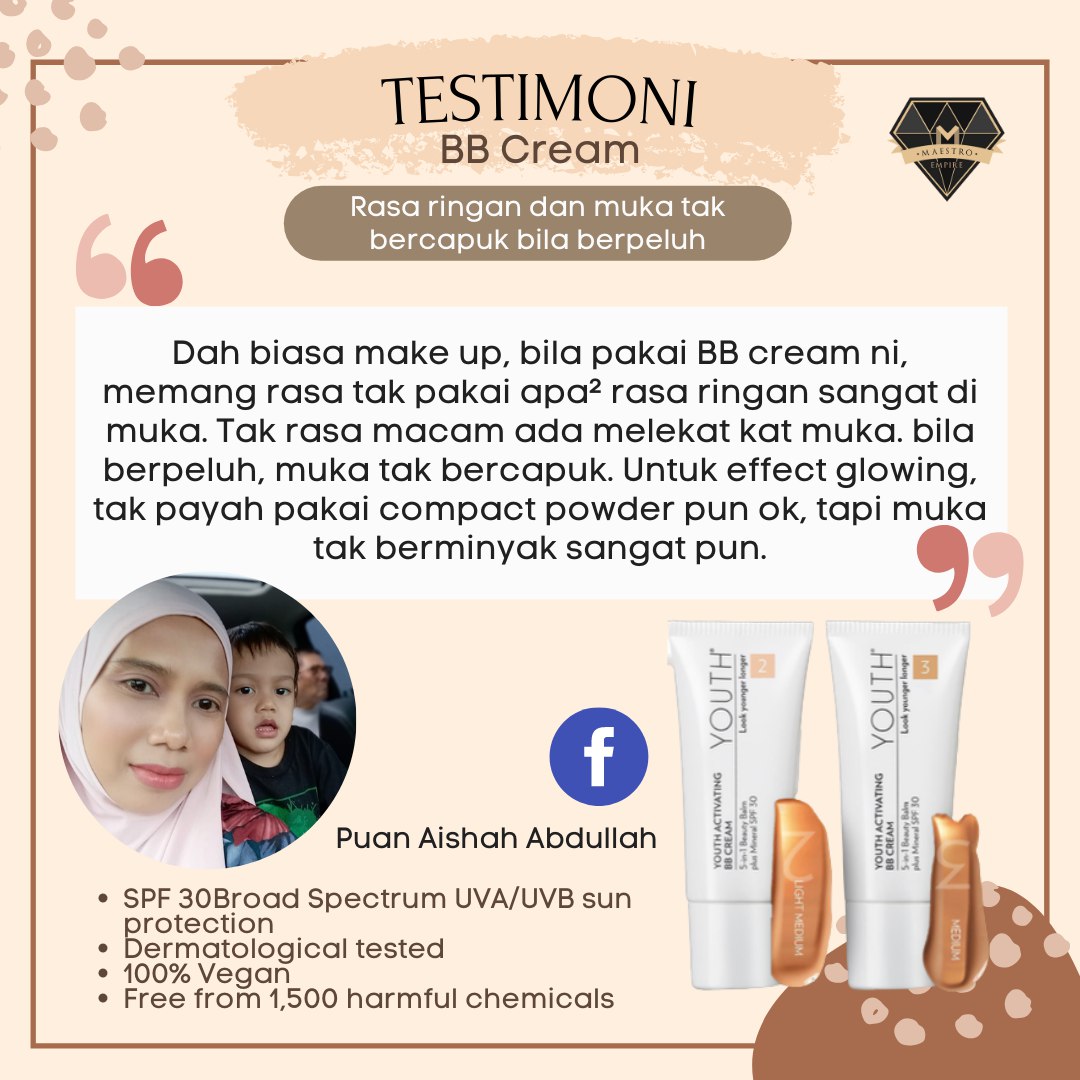 Testimoni Youth BB Cream Shaklee Testimoni Youth BB Cream Shaklee