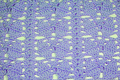 2 - Crochet Imagen Punto de hojas a crochet muy fácil y rápido para blusas y cobijas por MAJOVEL CROCHET