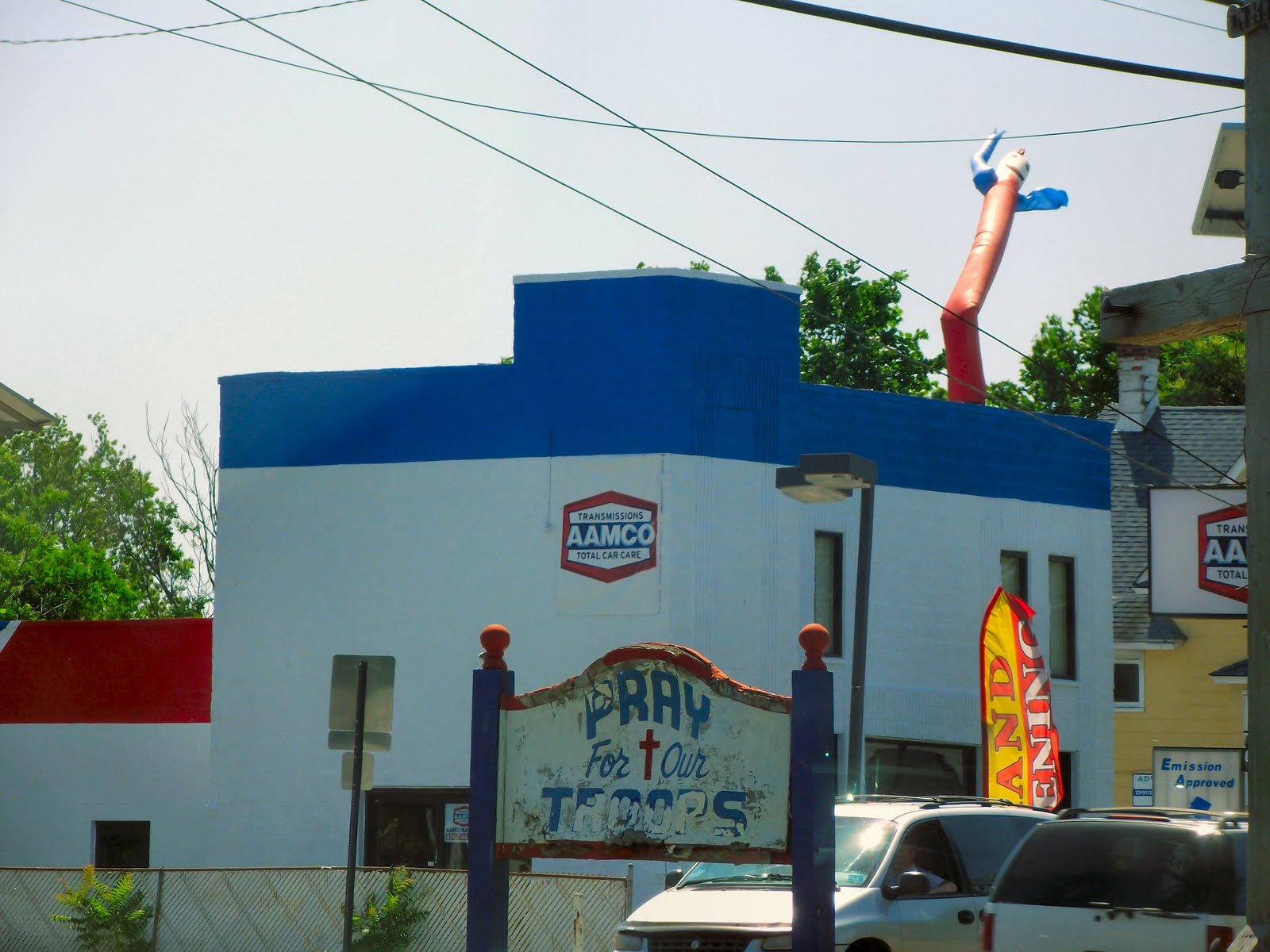 Ob.Scene in South Jersey Street Scene Magnolia, New Jersey