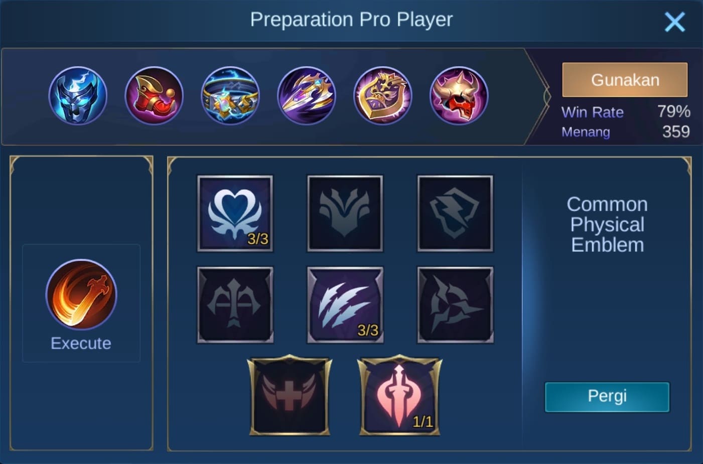 build item Popol and Kupa (ML) tersakit, terbaik, dan terbaru