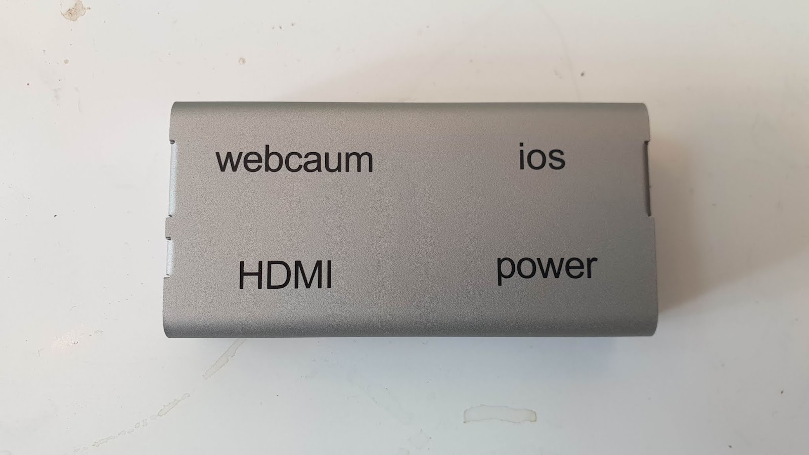 USB UVC webcam to iOS adapter & hdmi output