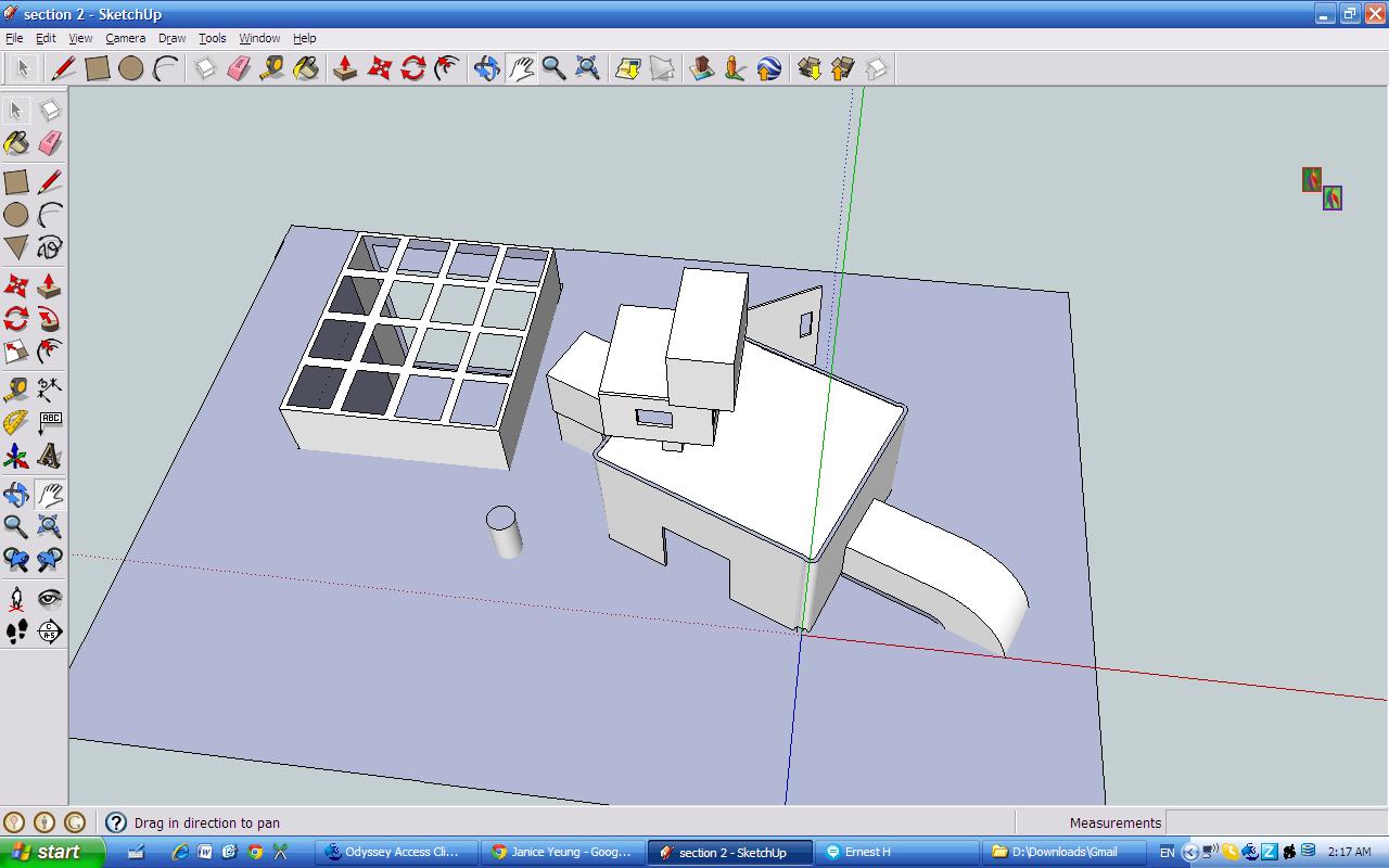 TeresaPeng1101: Google SketchUp Drawing 2