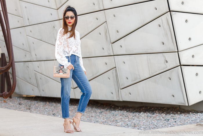 La blusa de encaje blanca de más viral de la temporada | With Or Without Shoes - Blog Influencer Moda Valencia España