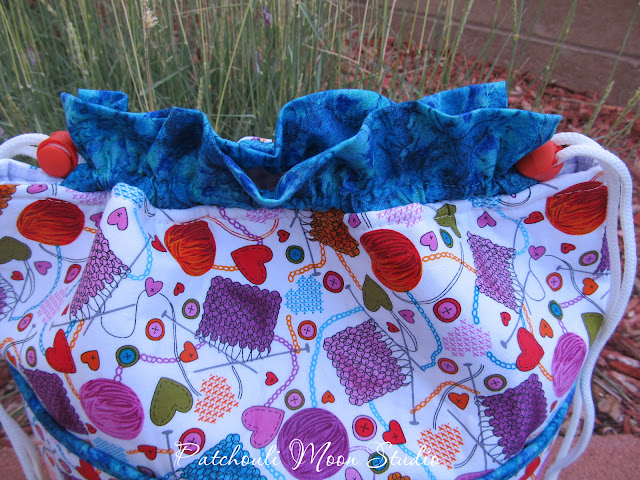 Patchouli Moon Studio~ Drawstring Project Bags in 2 Sizes