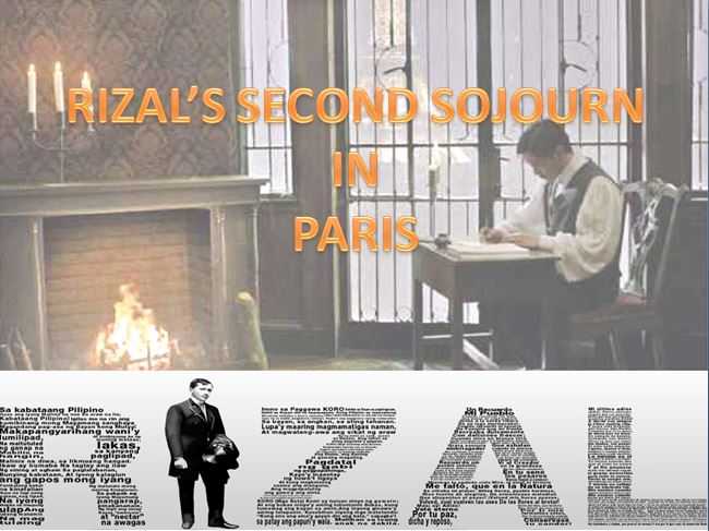 BSIT LESSON: RIZAL’S SECOND SOJOURN IN PARIS (RIZAL 2nd trip in paris)