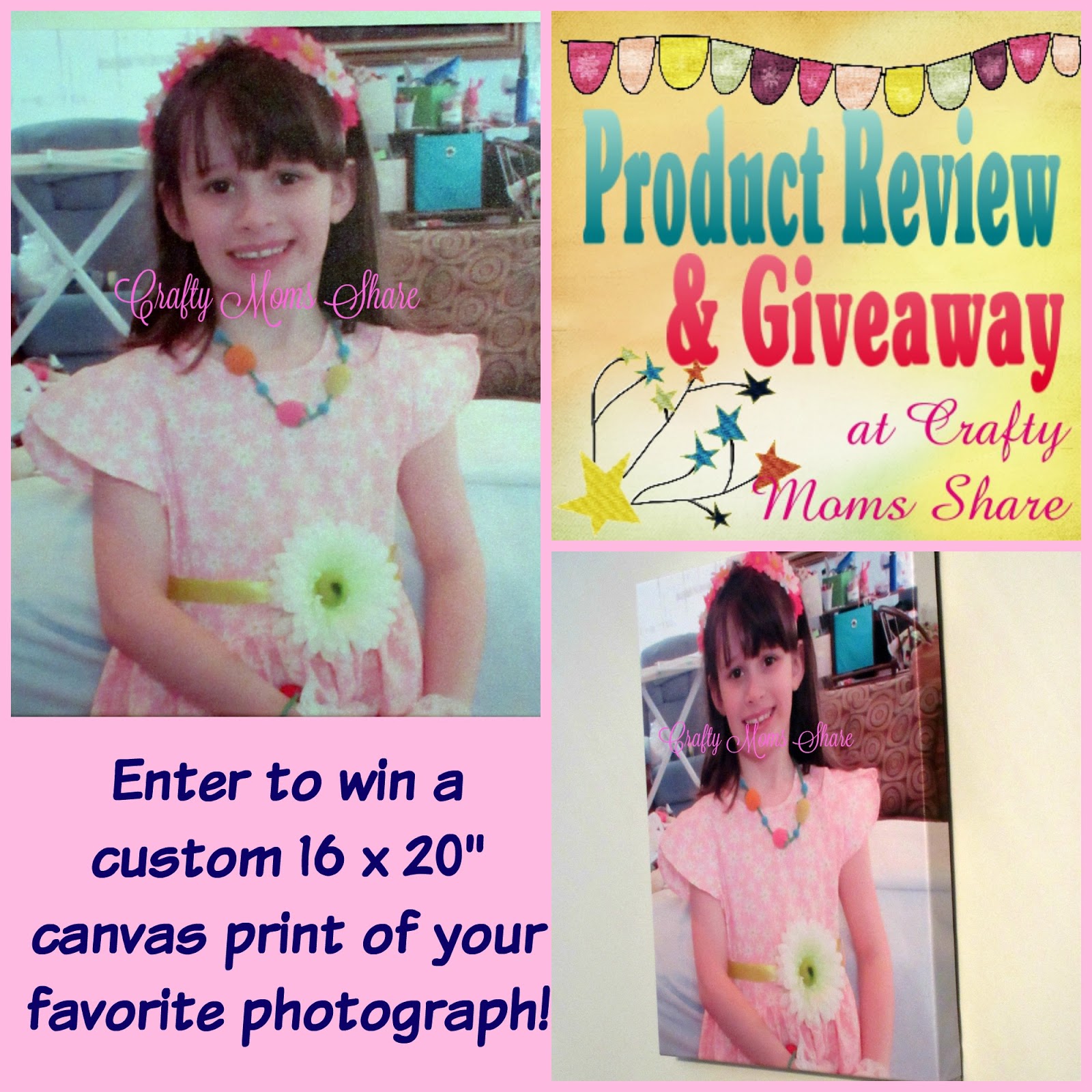 Crafty Moms Share Canvas Factory Review & Giveaway