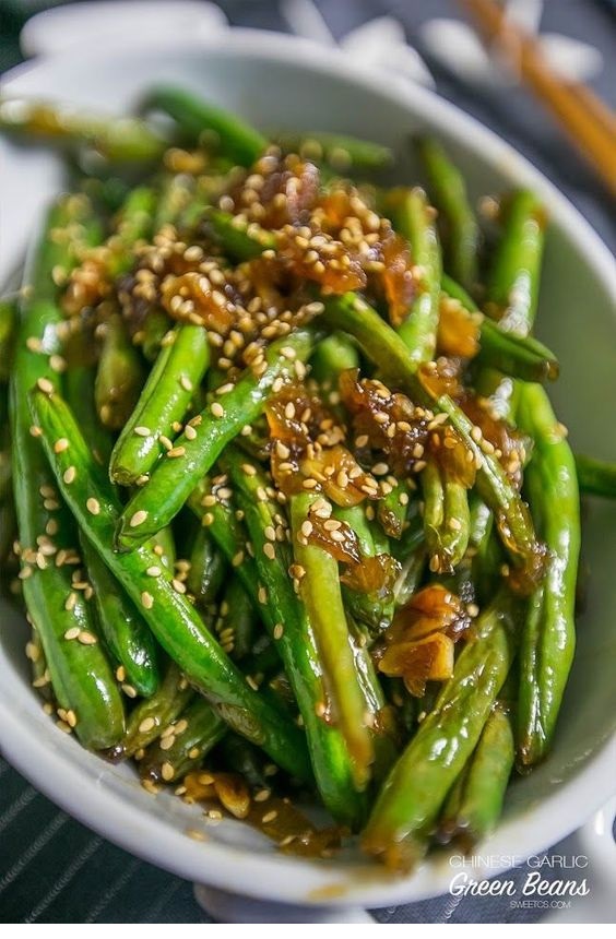 Garlic Chinese Style Green Beans