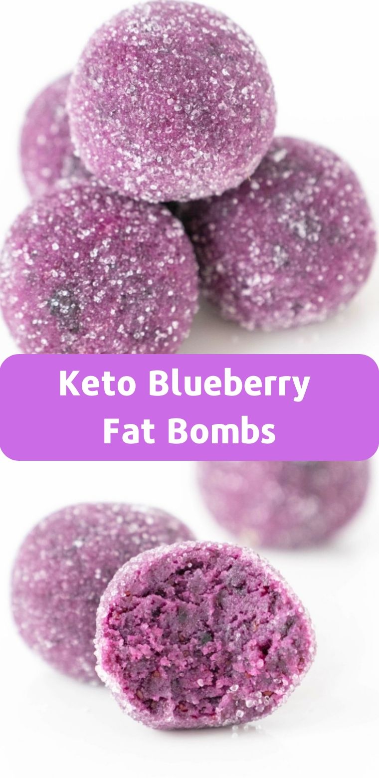 Keto Blueberry Fat Bombs Joki's Kitchen