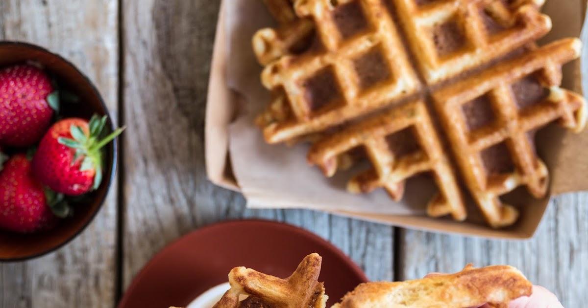 Milk and Honey Overnight Sourdough Buttermilk Waffles