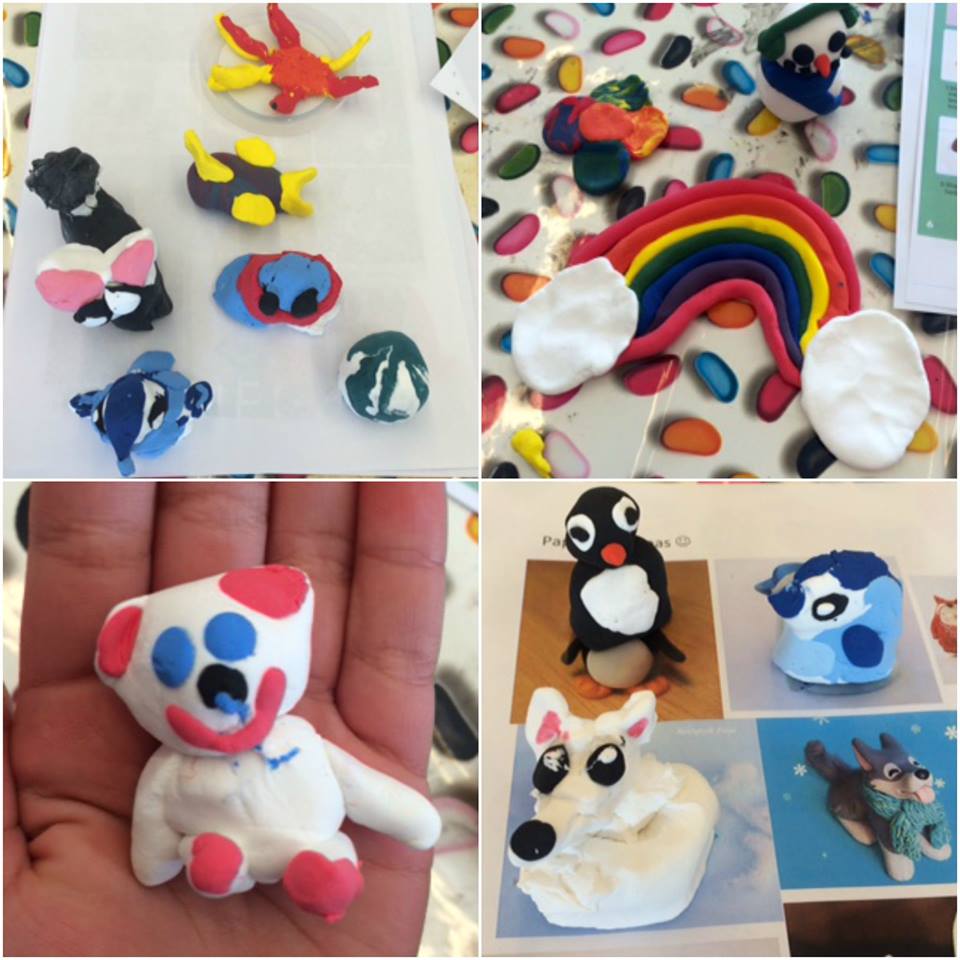 Art Class with Naomi Paper Clay Creatives