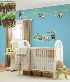 DORMITORIOS CON ESTILO: DECORACIÓN ESTILO SAFARI EN DORMITORIO DEL BEBÉ